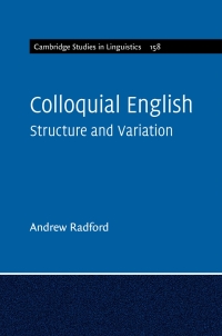 Cover image: Colloquial English 9781108428057