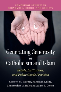 Imagen de portada: Generating Generosity in Catholicism and Islam 9781107135512