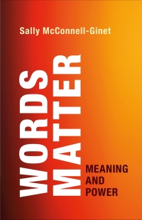 Cover image: Words Matter 9781108427210
