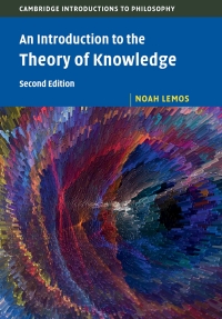 Cover image: An Introduction to the Theory of Knowledge 2nd edition 9781108498678