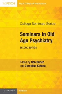 Imagen de portada: Seminars in Old Age Psychiatry 2nd edition 9781108723985