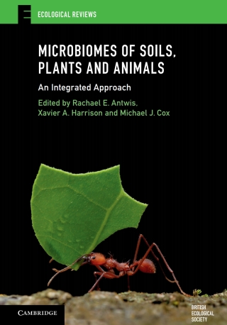 Cover image: Microbiomes of Soils, Plants and Animals 1st edition 9781108473712