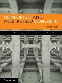 Cover image: Reinforced and Prestressed Concrete 3rd edition 9781108405645