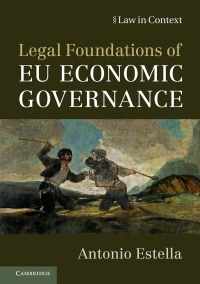 Omslagafbeelding: Legal Foundations of EU Economic Governance 9781107141018