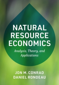 Imagen de portada: Natural Resource Economics 9781108499330
