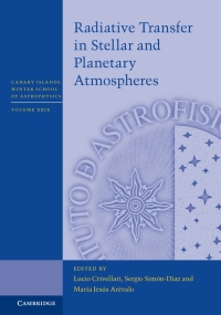 Immagine di copertina: Radiative Transfer in Stellar and Planetary Atmospheres 1st edition 9781108499538