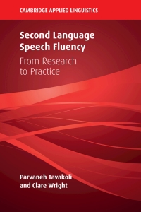 Cover image: Second Language Speech Fluency 9781108499613