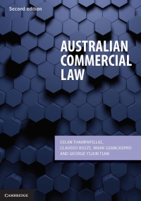صورة الغلاف: Australian Commercial Law 2nd edition 9781108728492