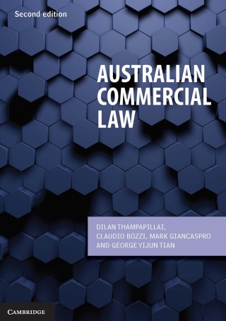 表紙画像: Australian Commercial Law 2nd edition 9781108728492