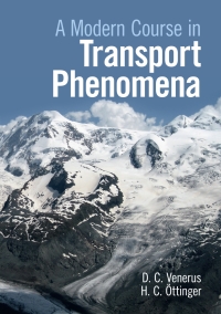 Cover image: A Modern Course in Transport Phenomena 9781107129207