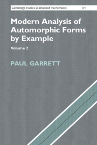 表紙画像: Modern Analysis of Automorphic Forms By Example: Volume 2 9781108473842