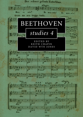 Imagen de portada: Beethoven Studies 4 1st edition 9781108428521