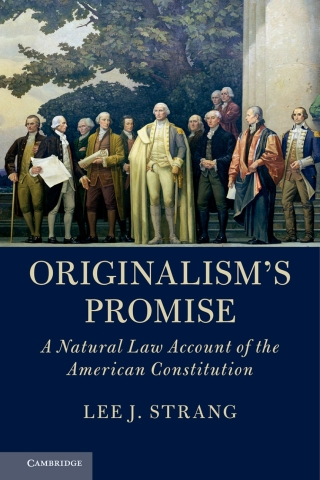 Cover image: Originalism's Promise 9781108475631