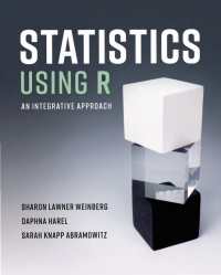 Cover image: Statistics Using R 9781108719148