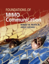 Omslagafbeelding: Foundations of MIMO Communication 9780521762281