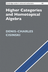 Omslagafbeelding: Higher Categories and Homotopical Algebra 9781108473200