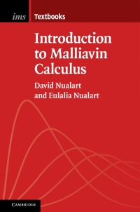 Imagen de portada: Introduction to Malliavin Calculus 1st edition 9781107039124