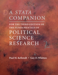 صورة الغلاف: A Stata Companion for the Third Edition of The Fundamentals of Political Science Research 3rd edition 9781108447966