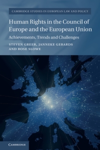 Cover image: Human Rights in the Council of Europe and the European Union 9781107025509