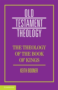 Imagen de portada: The Theology of the Book of Kings 9781107124028