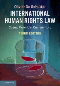 Cover image: International Human Rights Law 3rd edition 9781108463560