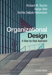 Cover image: Organizational Design 4th edition 9781108493284
