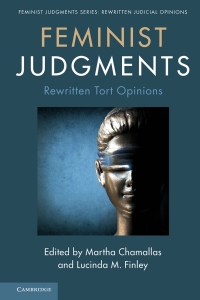 Cover image: Feminist Judgments: Rewritten Tort Opinions 1st edition 9781108484299