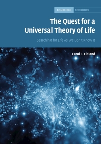 صورة الغلاف: The Quest for a Universal Theory of Life 9780521873246