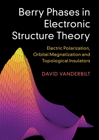 Cover image: Berry Phases in Electronic Structure Theory 9781107157651