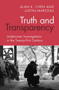 Cover image: Truth and Transparency 9781108485999