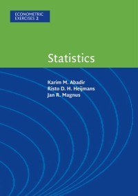 Cover image: Statistics 9780521822886