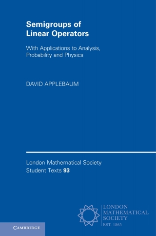 Cover image: Semigroups of Linear Operators 9781108483094