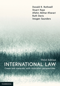 Imagen de portada: International Law 3rd edition 9781108445450