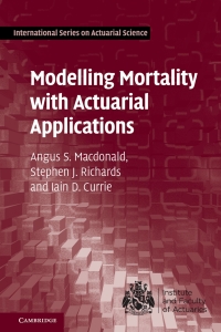 Cover image: Modelling Mortality with Actuarial Applications 9781107045415