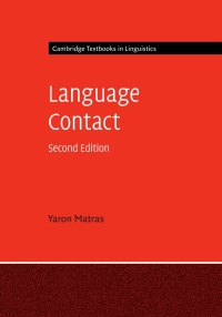 Imagen de portada: Language Contact 2nd edition 9781108425117