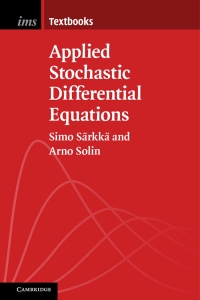 Imagen de portada: Applied Stochastic Differential Equations 9781316510087