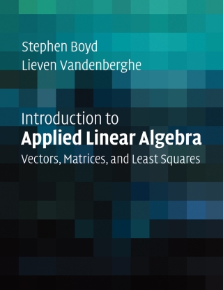 Cover image: Introduction to Applied Linear Algebra 9781316518960