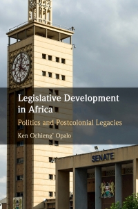 Imagen de portada: Legislative Development in Africa 1st edition 9781108492102