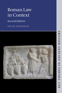 Imagen de portada: Roman Law in Context 2nd edition 9781108476300