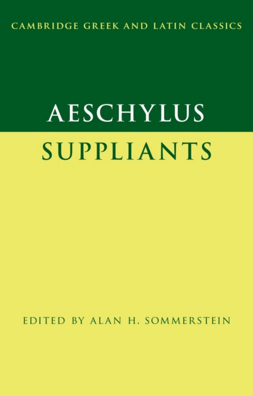 Aeschylus: Suppliants