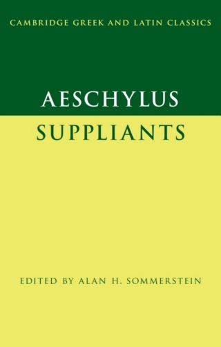 Cover image: Aeschylus: Suppliants 9781107058330
