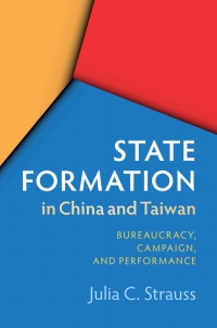 Cover image: State Formation in China and Taiwan 9781108476867