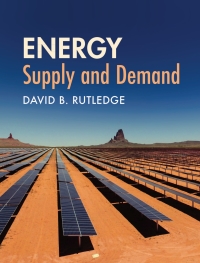 Cover image: Energy: Supply and Demand 9781107031074