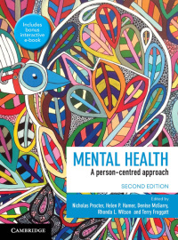 表紙画像: Mental Health: A Person-Centred Approach 2nd edition 9781316620205