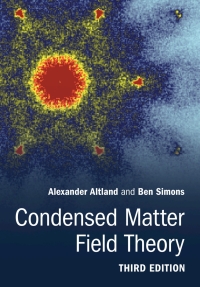 Cover image: Condensed Matter Field Theory 3rd edition 9781108494601