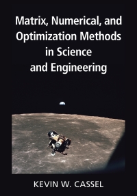 Cover image: Matrix, Numerical, and Optimization Methods in Science and Engineering 9781108479097