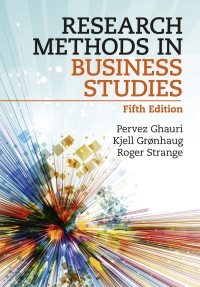 Cover image: Research Methods in Business Studies 5th edition 9781108486743