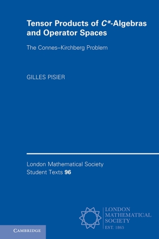 Cover image: Tensor Products of C*-Algebras and Operator Spaces 9781108479011