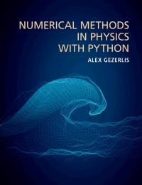 Cover image: Numerical Methods in Physics with Python 9781108488846