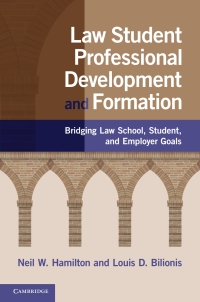 Cover image: Law Student Professional Development and Formation 9781108745659